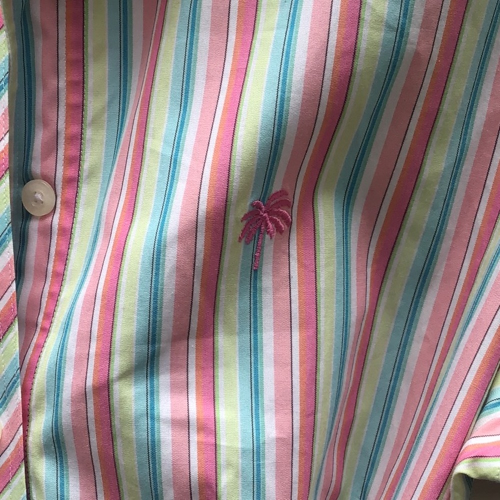 Lilly Pulitzer Cotton Striped Shirt Dress - Picture 3 of 6